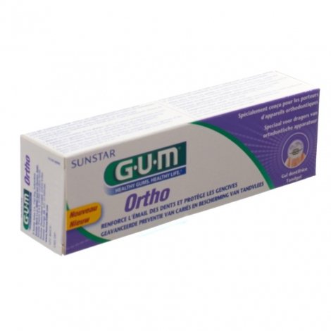 Gum Ortho Dentifrice Gel 75ml pas cher, discount