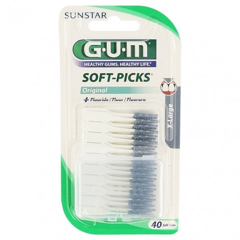 Gum Soft-Picks Original X-Large 40 pièces pas cher, discount