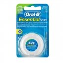 Oral-B Essential Floss Fil Dentaire Ciré Goût Menthe 50m