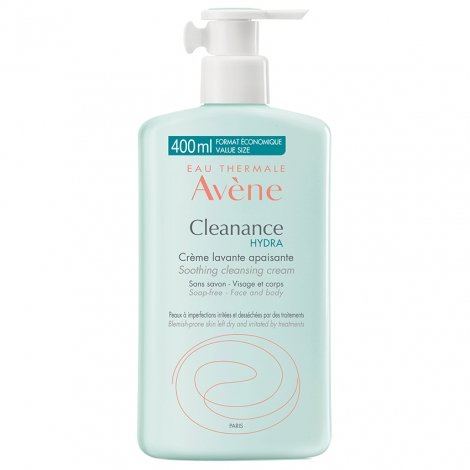 Avene Cleanance Hydra Crème Lavante 400ml pas cher, discount