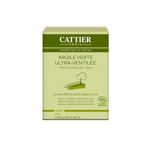 Cattier Argile Verte Ultra Ventilée 250g pas cher, discount