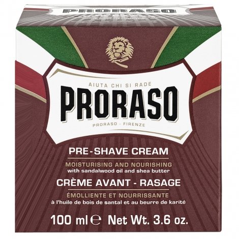 Proraso Crème Avant-Rasage Bois de Santal 100ml pas cher, discount