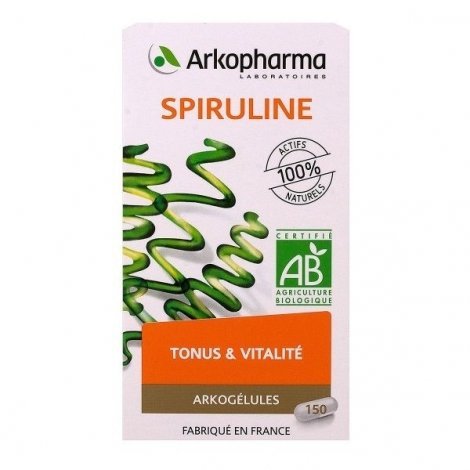 Arkogélules Spiruline Bio 150 gélules pas cher, discount