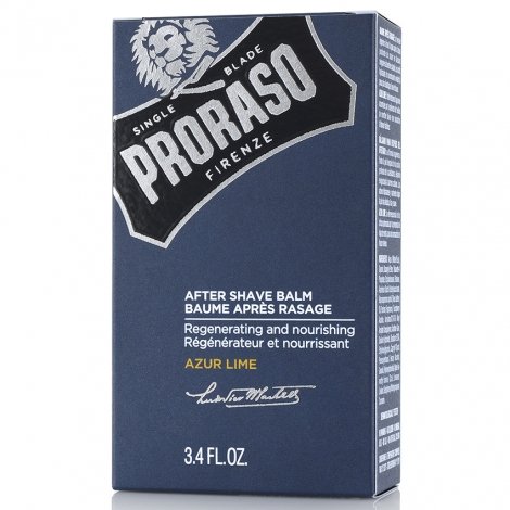 Proraso Baume Après-Rasage Azur and Lime 100ml pas cher, discount