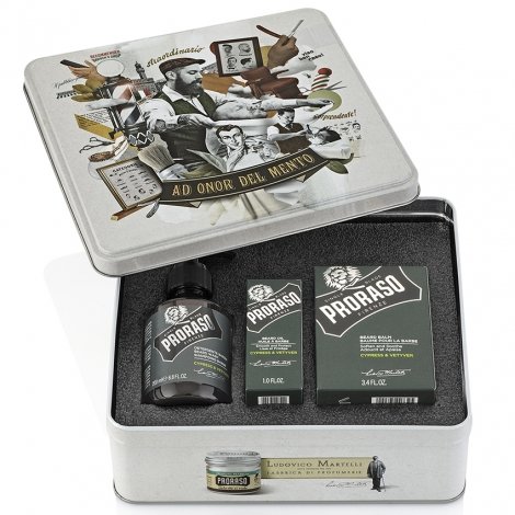Proraso Kit Barbe Cypress and Vetyver 3 produits pas cher, discount