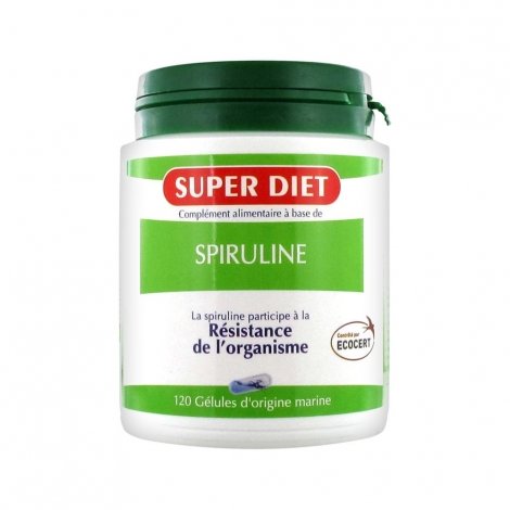 Super Diet Spiruline 120 gélules pas cher, discount