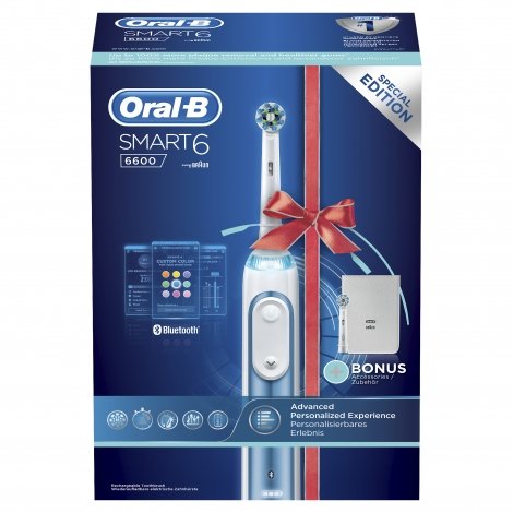 Oral B Smart 6600 Blue Brosse à Dents Electrique pas cher, discount