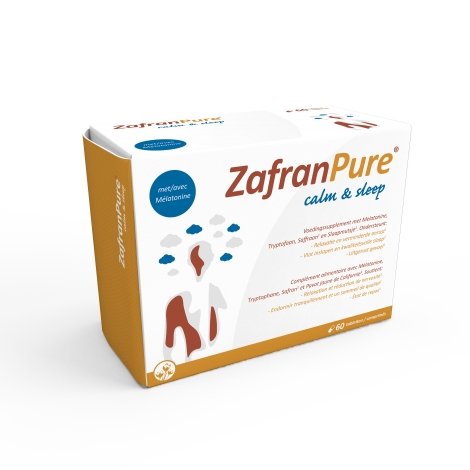 Zafranpure Calm & Sleep 60 comprimés pas cher, discount