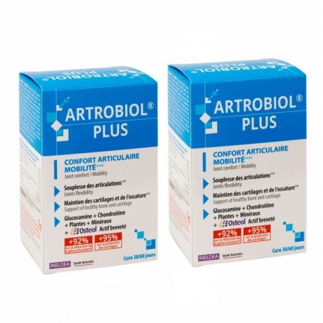 Artrobiol Plus Pack Confort Articulaire Mobilité 2 x 120 Gélules pas cher, discount