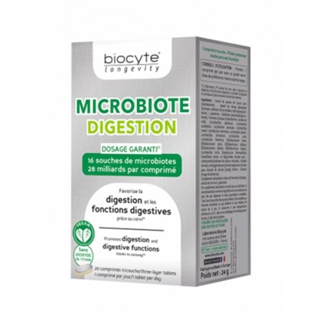 Biocyte Microbiote Digestion 20 capsules pas cher, discount