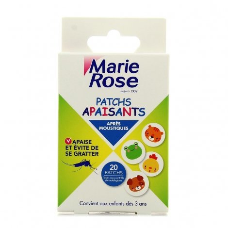 Marie Rose Patch Après Moustiques 20 Patchs  pas cher, discount