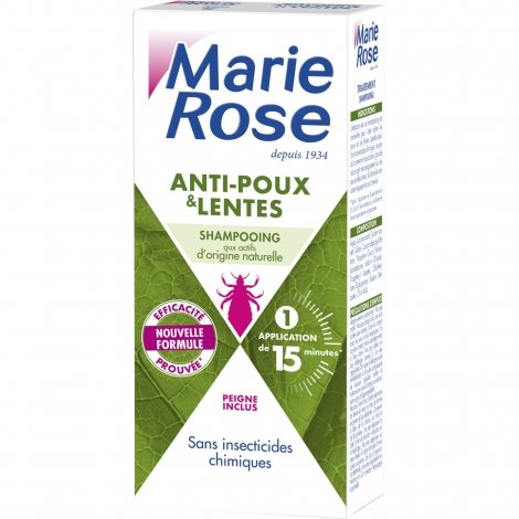 Marie Rose Shampooing Anti-Poux & Lentes Actifs Naturels 125ml pas cher, discount