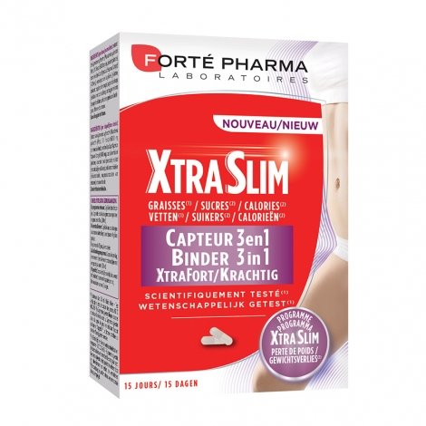 Forte Pharma Xtra Slim Capteur 3 en 1 60 gélules pas cher, discount