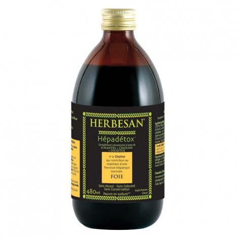 Herbesan Hepadetox 480ml pas cher, discount