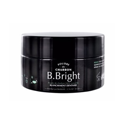 B. Bright Poudre de Charbon Blanchiment Dentaire 50g pas cher, discount