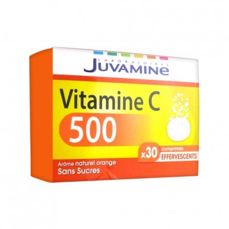 Juvamine Vitamine C 500 30 comprimés effervescents  pas cher, discount