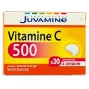 Juvamine Vitamine C 500 30 comprimés à croquer 