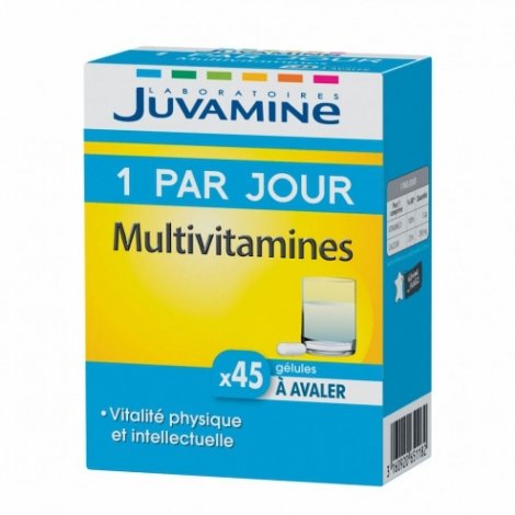 Juvamine Multivitamines 1 par Jour 45 gélules pas cher, discount