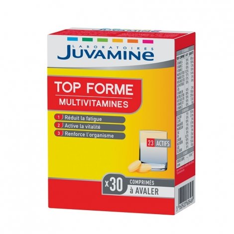 Juvamine Top Forme Multivitamines 30 comprimés à avaler  pas cher, discount