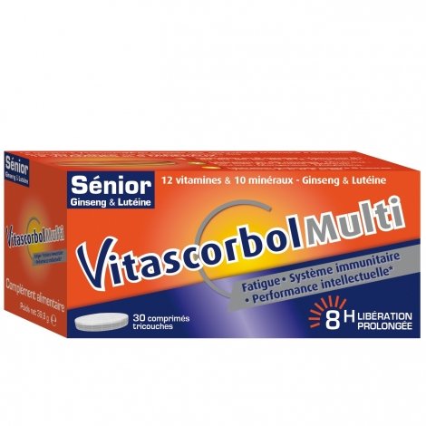 Vitascorbol Multi Sénior 30 comprimés pas cher, discount