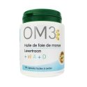OM3 Huile de Foie de Morue Vitamine A + D  120 capsules 