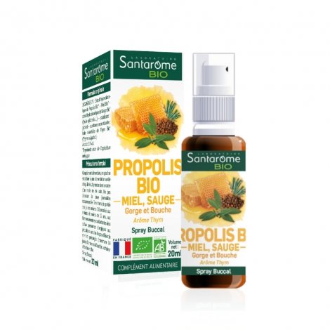 Santarome Bio Spray Propolis Bio 20ml pas cher, discount