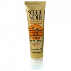 Soleil Noir Soin Vitaminé Crème + Stick SPF10 20ml
