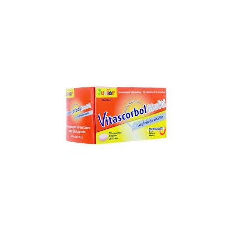 Vitascorbol Multi Junior 30 comprimés  pas cher, discount