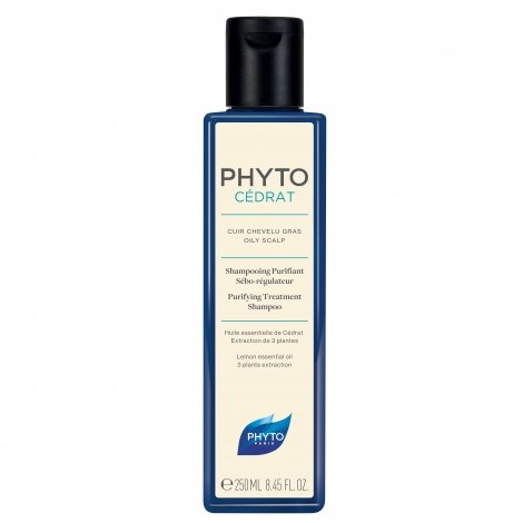 Phyto Cédrat Shampooing Purifiant Sébo-Régulateur 250ml pas cher, discount