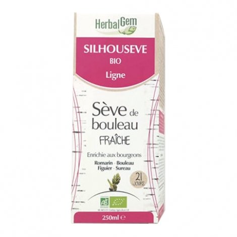 Herbalgem Silhouseve Bio Sève de Bouleau Fraîche 250ml pas cher, discount