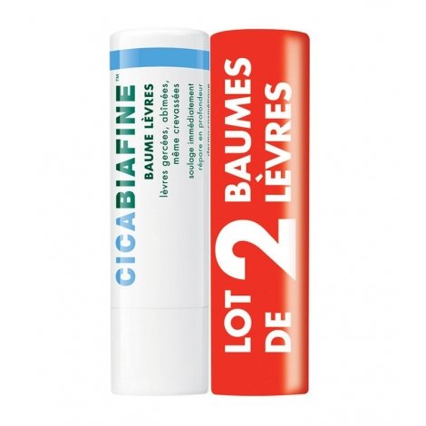 Cicabiafine Duo Baume Lèvres 2 x 4,9g pas cher, discount