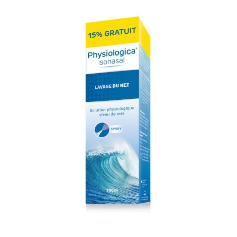 Physiologica Isonasal Lavage du Nez Spray 100ml pas cher, discount