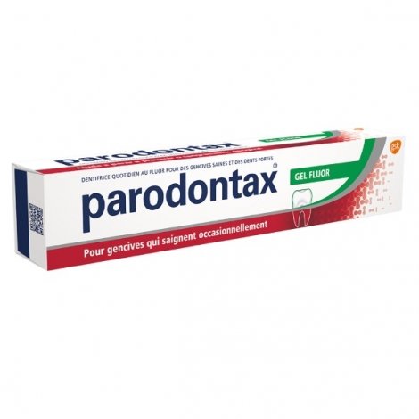 Parodontax Dentifrice Gel Saignements et Irritations Gencives Fluor  75 Ml pas cher, discount