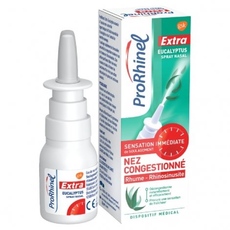 ProRhinel Extra Eucalyptus Spray Nasal Décongestionne le Nez 20 ml pas cher, discount
