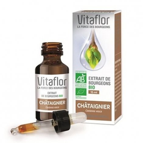 Vitaflor Extrait de Bourgeons Bio Chataîgner 15ml pas cher, discount
