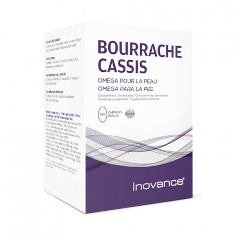 Inovance Bourrache-Cassis 100 capsules pas cher, discount