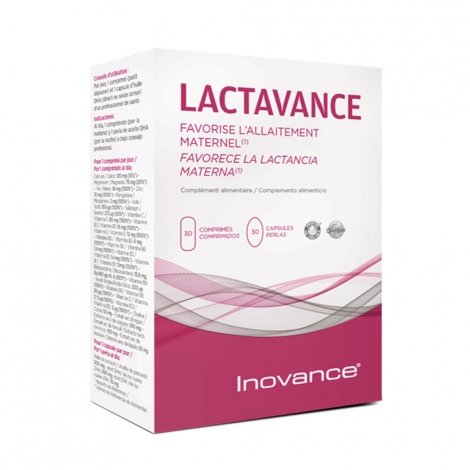 Inovance Lactavance 30 comprimés + 30 capsules pas cher, discount