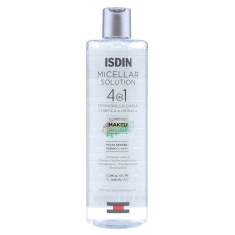 Isdin Micellar Solution 4 in 1 400ml pas cher, discount