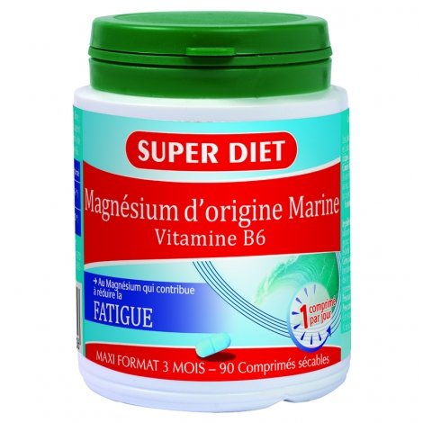Superdiet Magnésium Marin 90 comprimés pas cher, discount