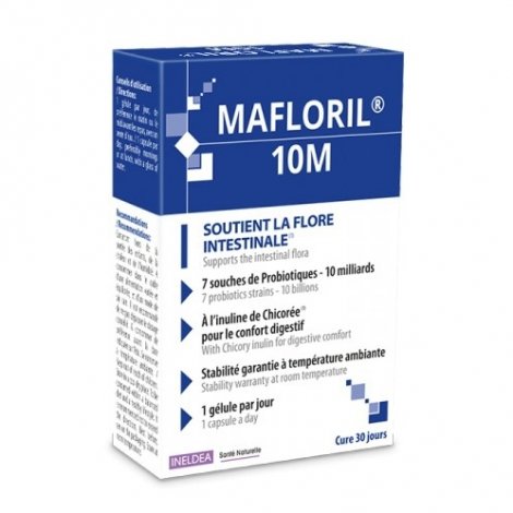 Ineldea Mafloril 10M Soutien de la Flore Intestinale 30 gélules pas cher, discount