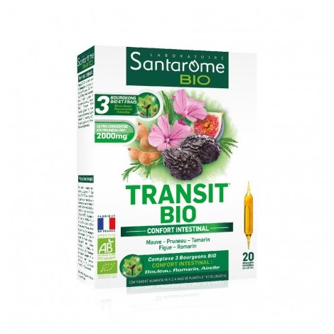 Santarome Transit Bio 20 ampoules pas cher, discount