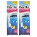 Clearblue Duo Pack Test de Grossesse PLUS 2 pièces