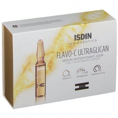 Isdin Isdinceutics Flavo-C Ultraglican 30 ampoules pas cher, discount