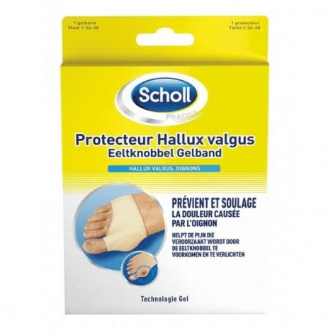 Scholl Protecteur Hallux Valgus Taille 1 - 1 protecteur pas cher, discount