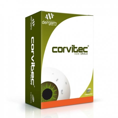 Dergam Corvitec Confort Visuel 180 capsules pas cher, discount