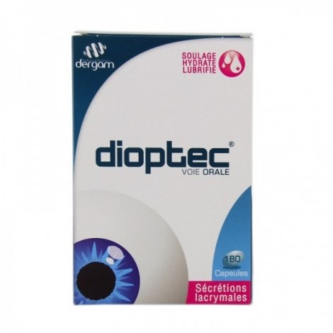 Dergam Dioptec Confort Lacrymal 180 capsules pas cher, discount