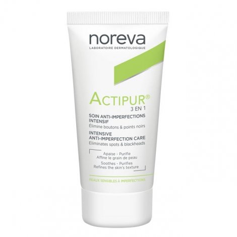 Noreva Actipur 3 en 1 Soin Anti-Imperfections Intensif 30ml pas cher, discount