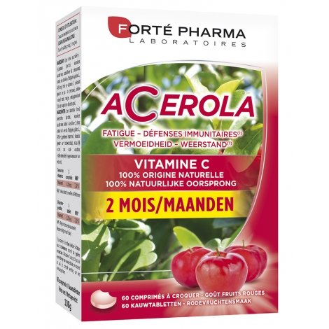 Forte Pharma Energie Acerola 60 Comprimés à croquer pas cher, discount