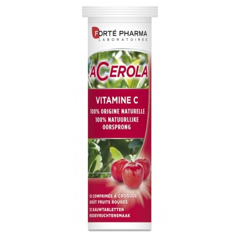 Forte Pharma Acerola Vitamine C 12 comprimés pas cher, discount