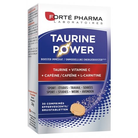 Forte Pharma Energie Taurine Power 30 Comprimés Effervescents pas cher, discount